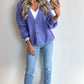 CAMILLE Cardigan - perfect purple