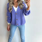 CAMILLE Cardigan - perfect purple