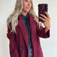 CAMI Coat - burgundy