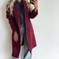 CAMI Coat - burgundy