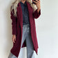 CAMI Coat - burgundy