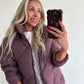 DOLLIE Down Coat - magic mauve