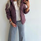 DOLLIE Down Coat - magic mauve