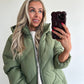 DOLLIE Down Coat - perfect green