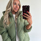 DOLLIE Down Coat - perfect green