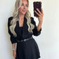 PENELOPE Playsuit - black