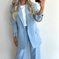 STEVIE Blazer - sky blue