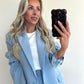 STEVIE Blazer - sky blue