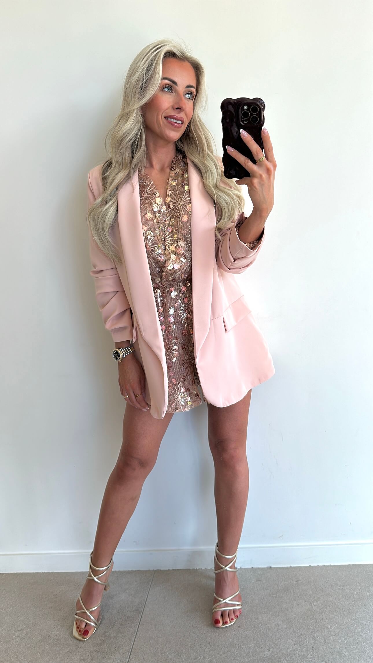 BILLIE Blazer - peach