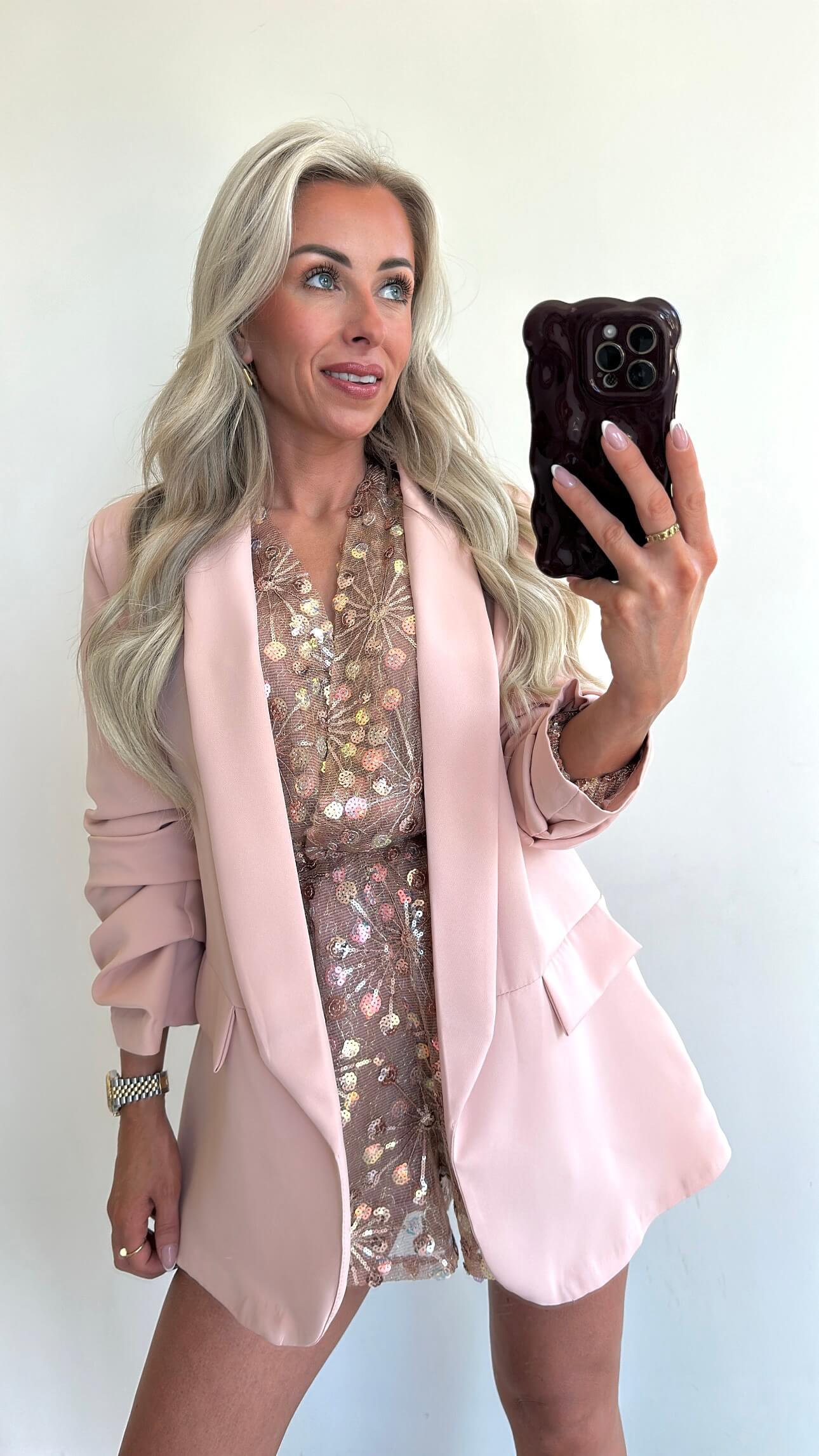 BILLIE Blazer - peach