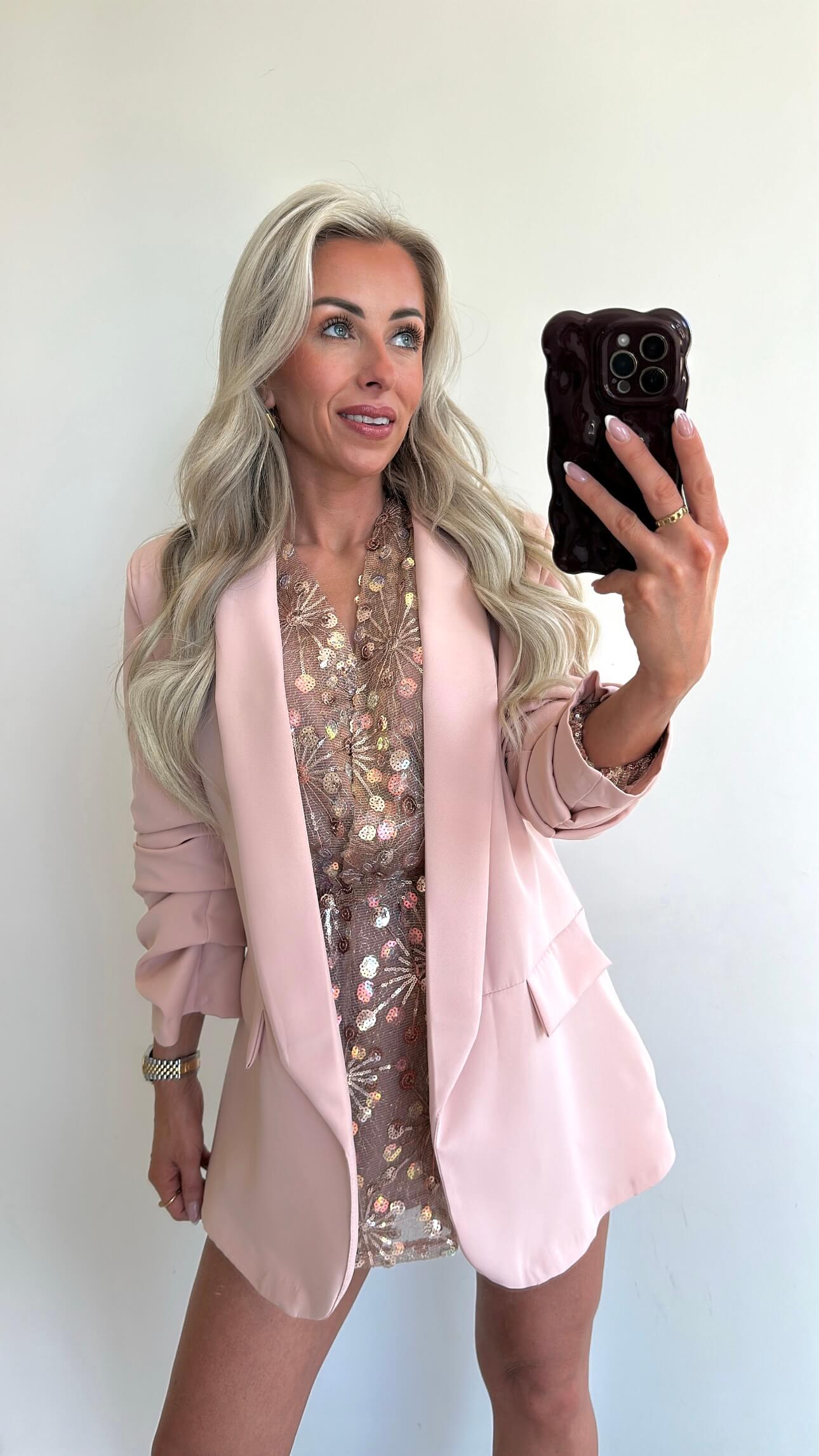 BILLIE Blazer - peach