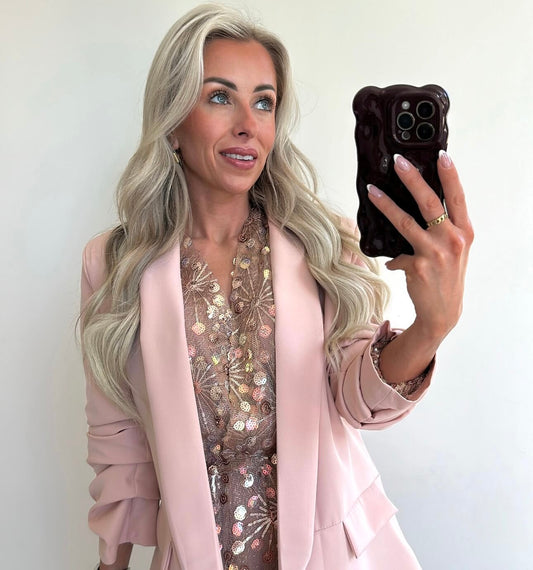 BILLIE Blazer - peach