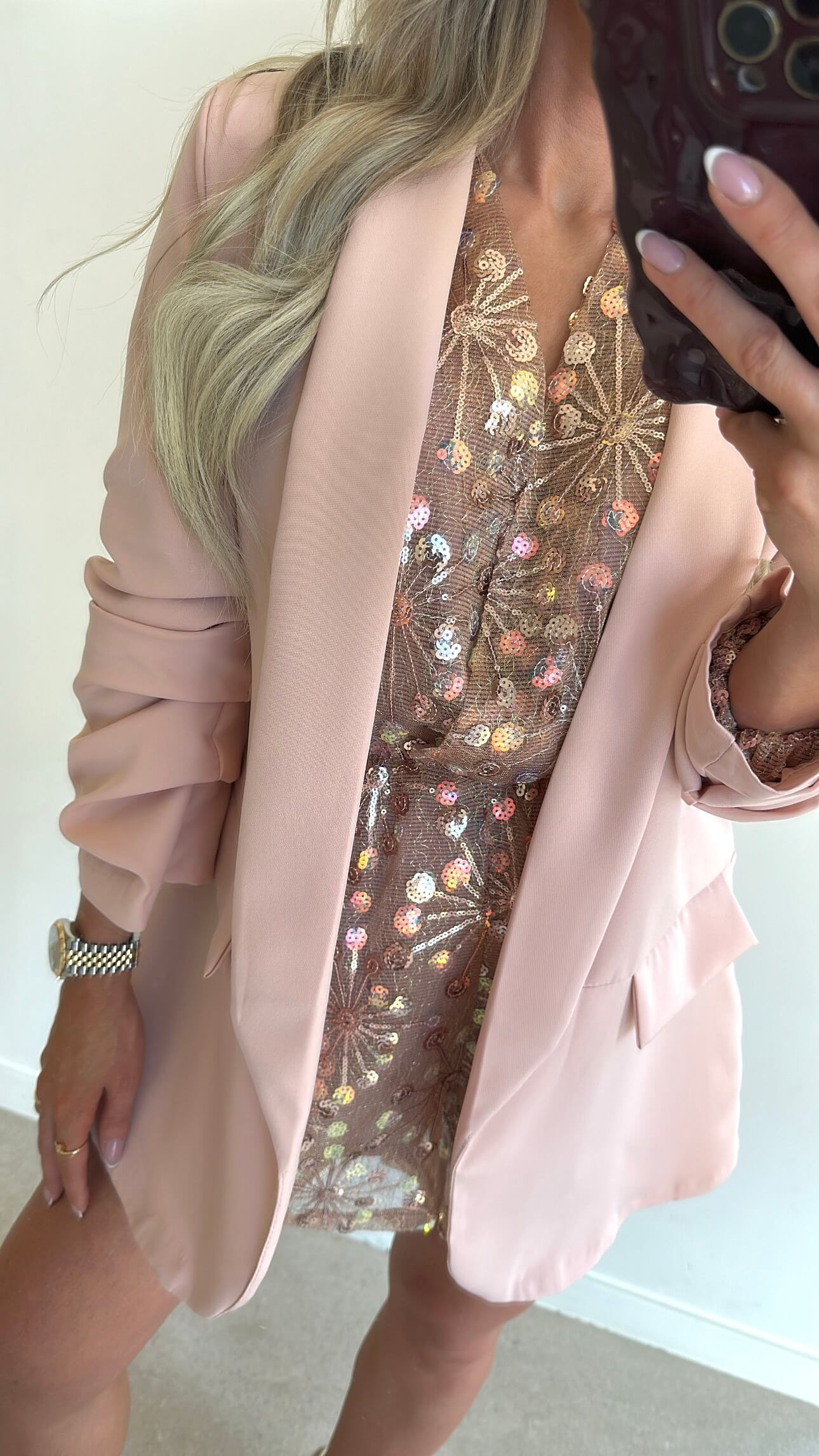 BILLIE Blazer - peach