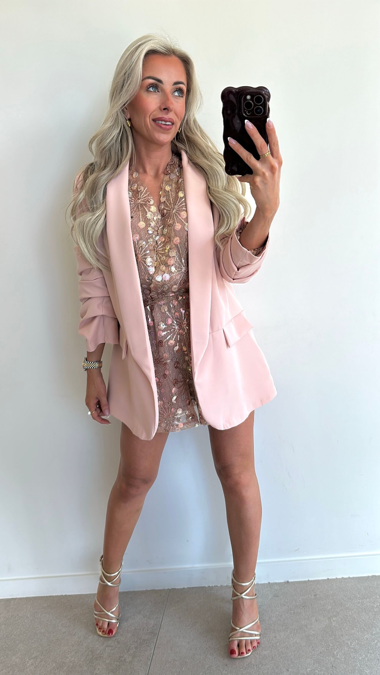 BILLIE Blazer - peach