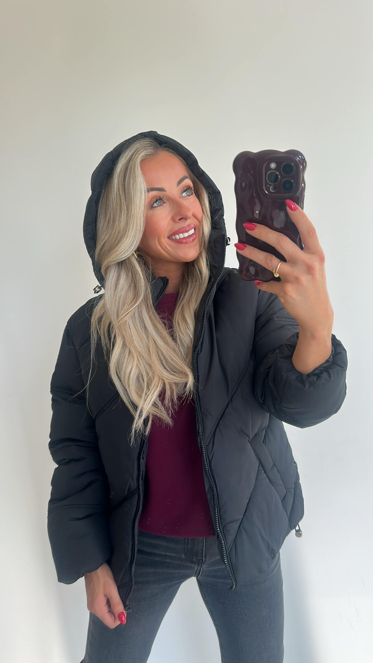 DOLLIE Down Coat - black