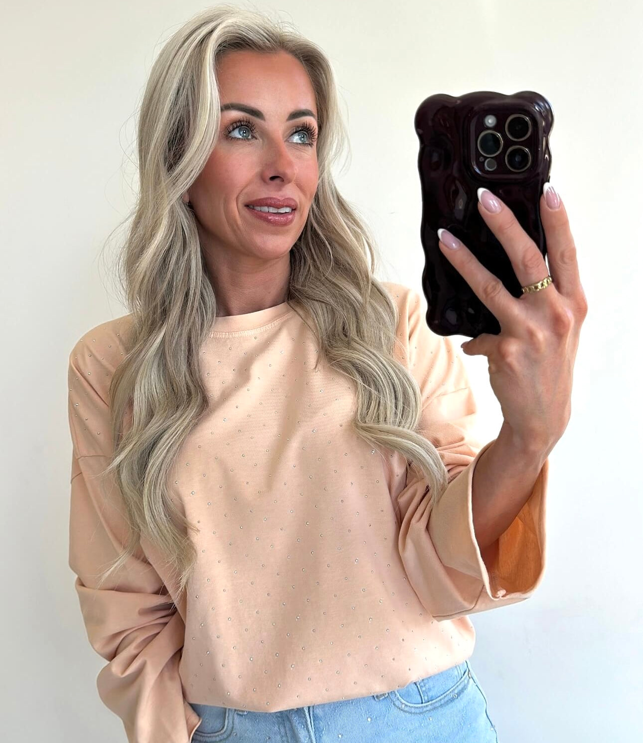 BLISS Top - peach