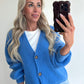 CAMILLE Cardigan - perfect blue