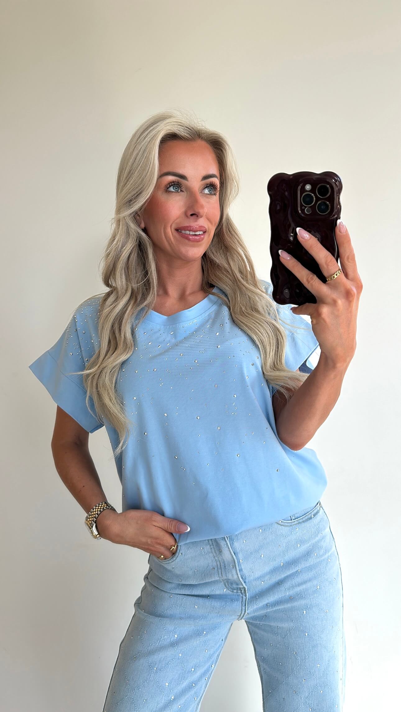 SPARKIE T-shirt - baby blue