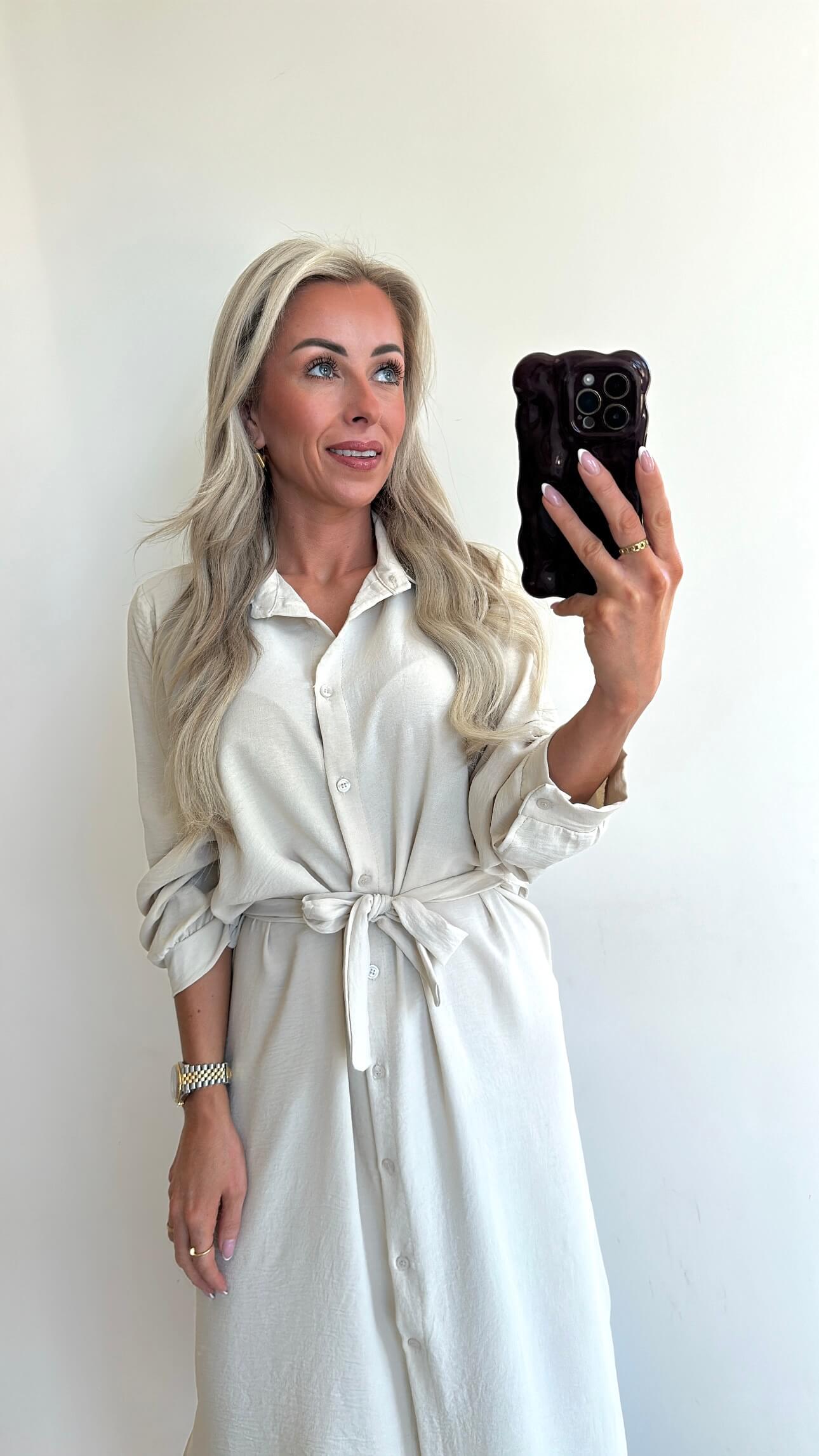 SOPHIE Dress Long - beige