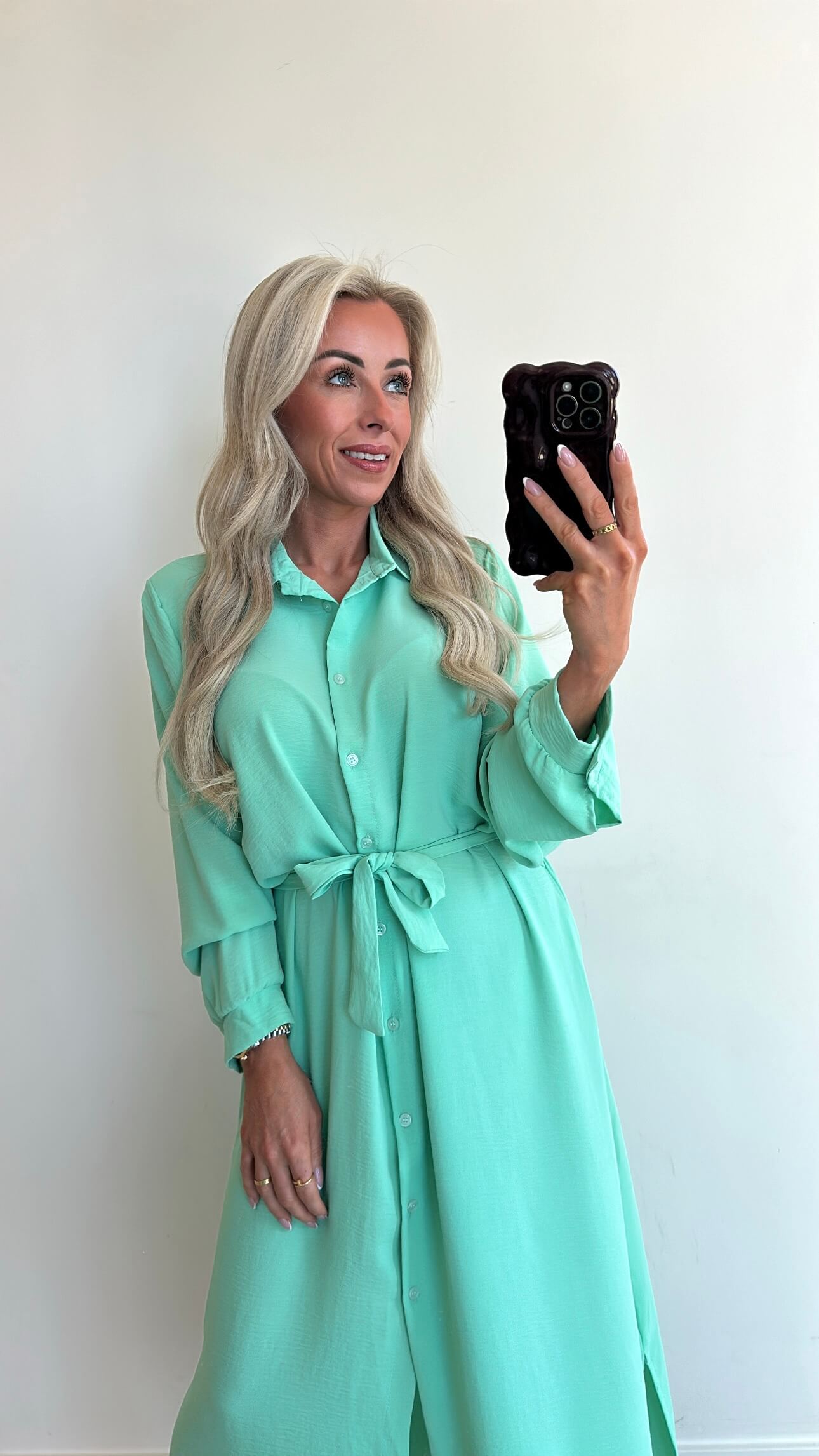 SOPHIE Dress Long - summer green