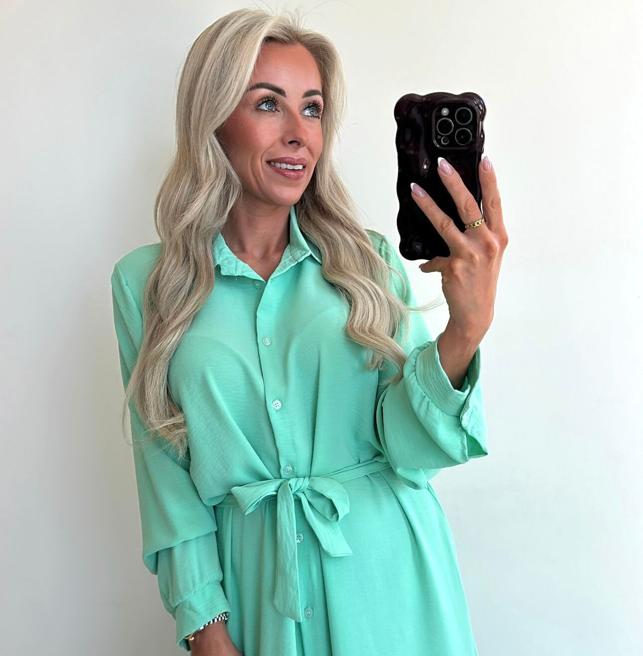 SOPHIE Dress Long - summer green