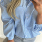 BELLA Blouse - light blue