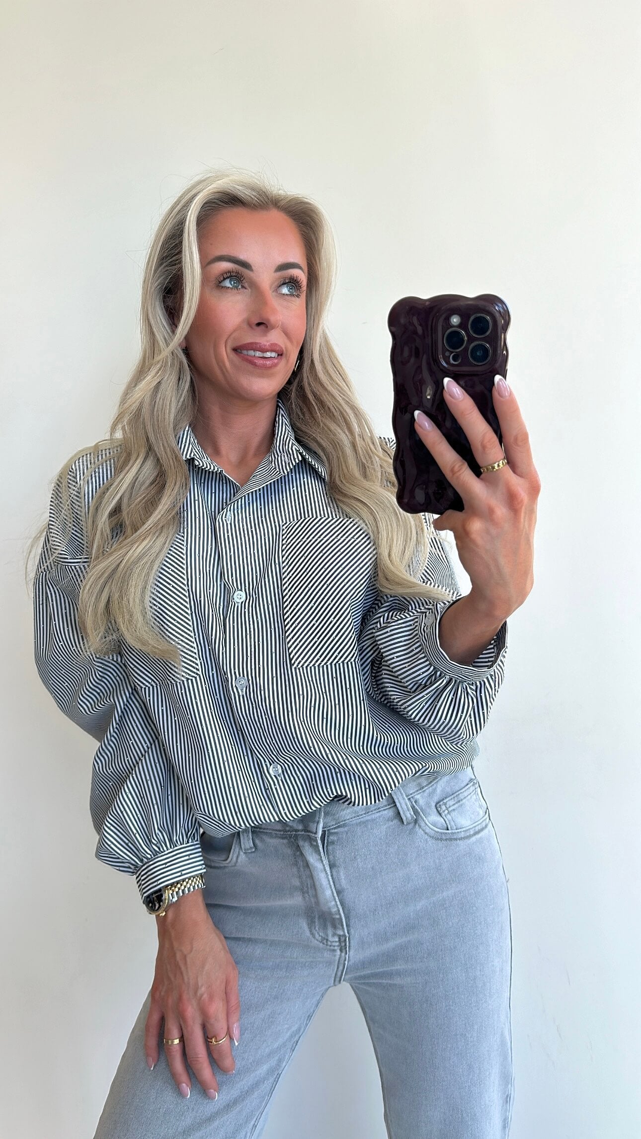 BELLA Blouse - grey