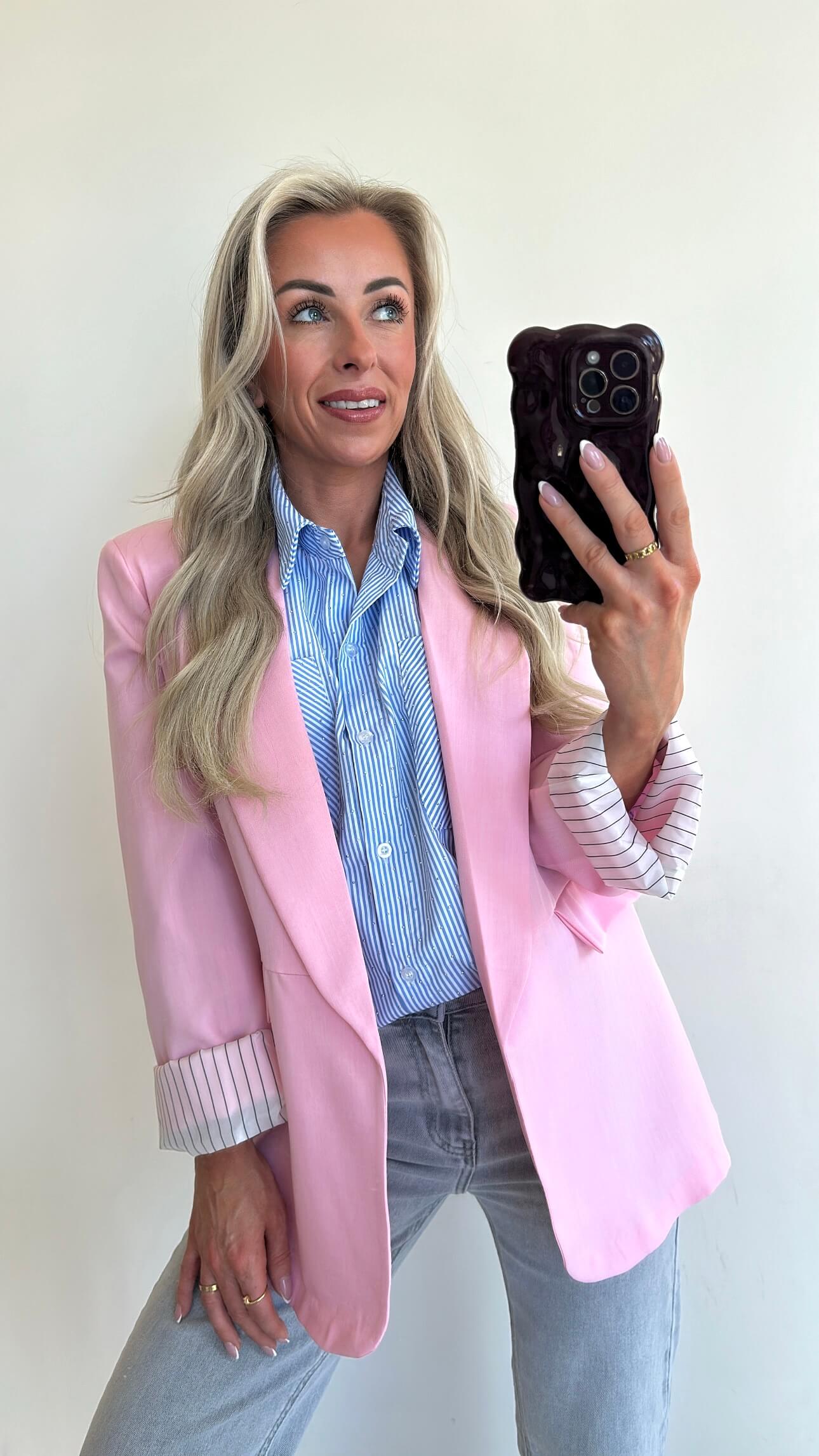 BONNIE Blazer - candy pink
