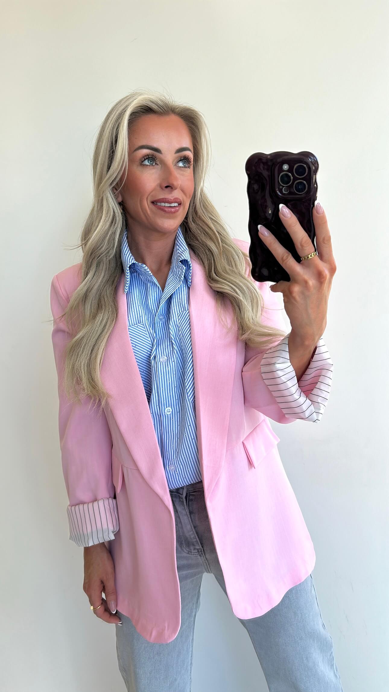 BONNIE Blazer - candy pink