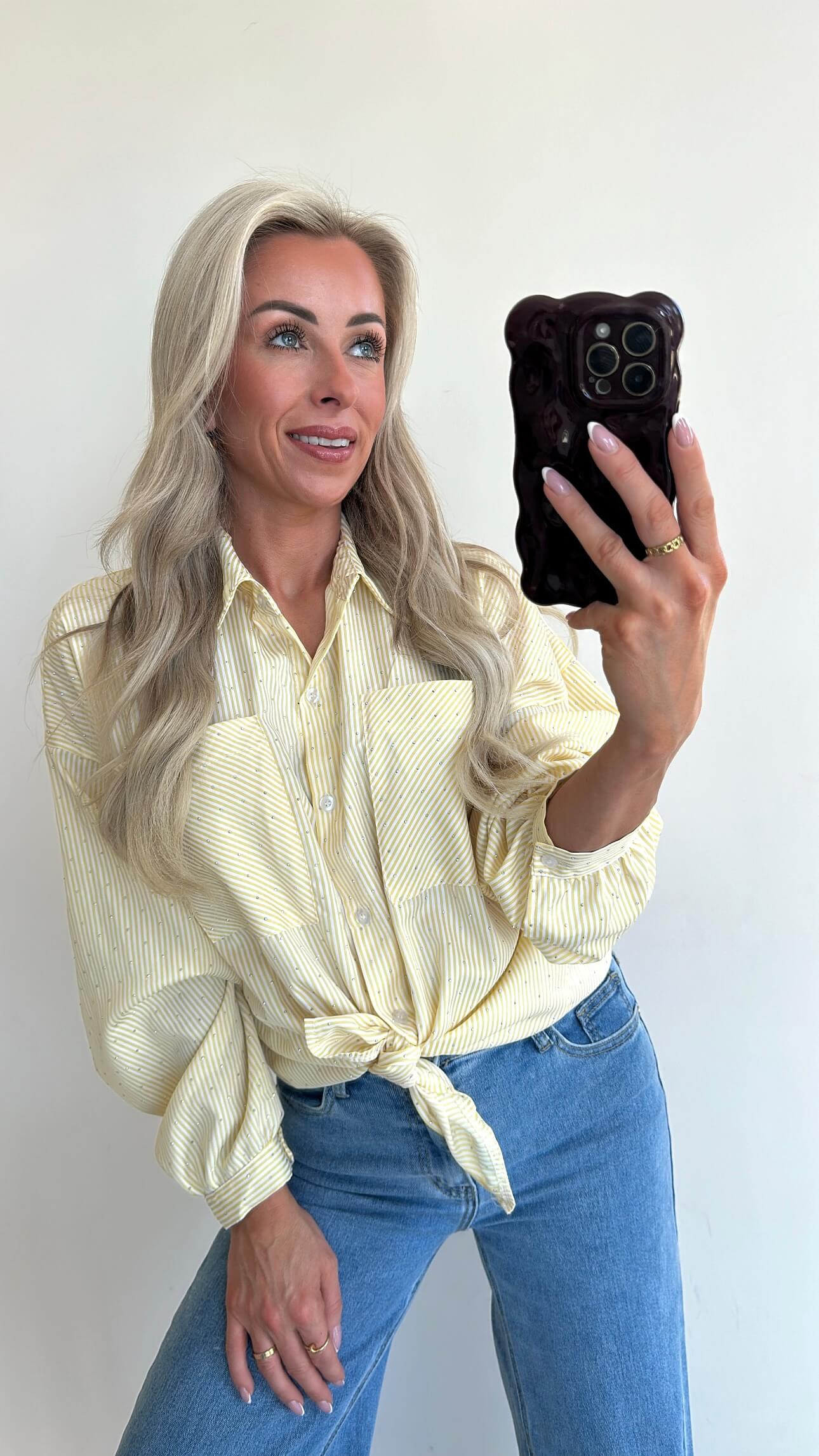 BELLA Blouse - yellow