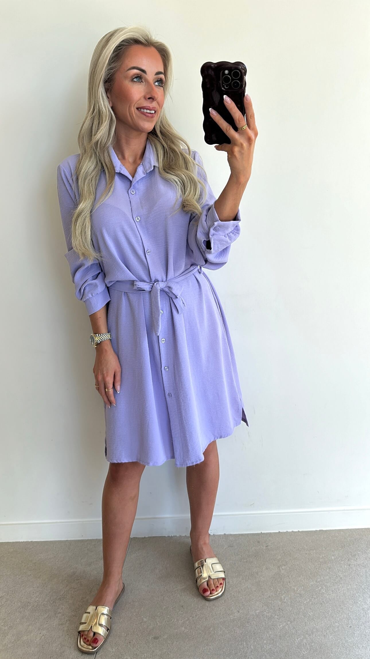 SOPHIE Dress Short - lila