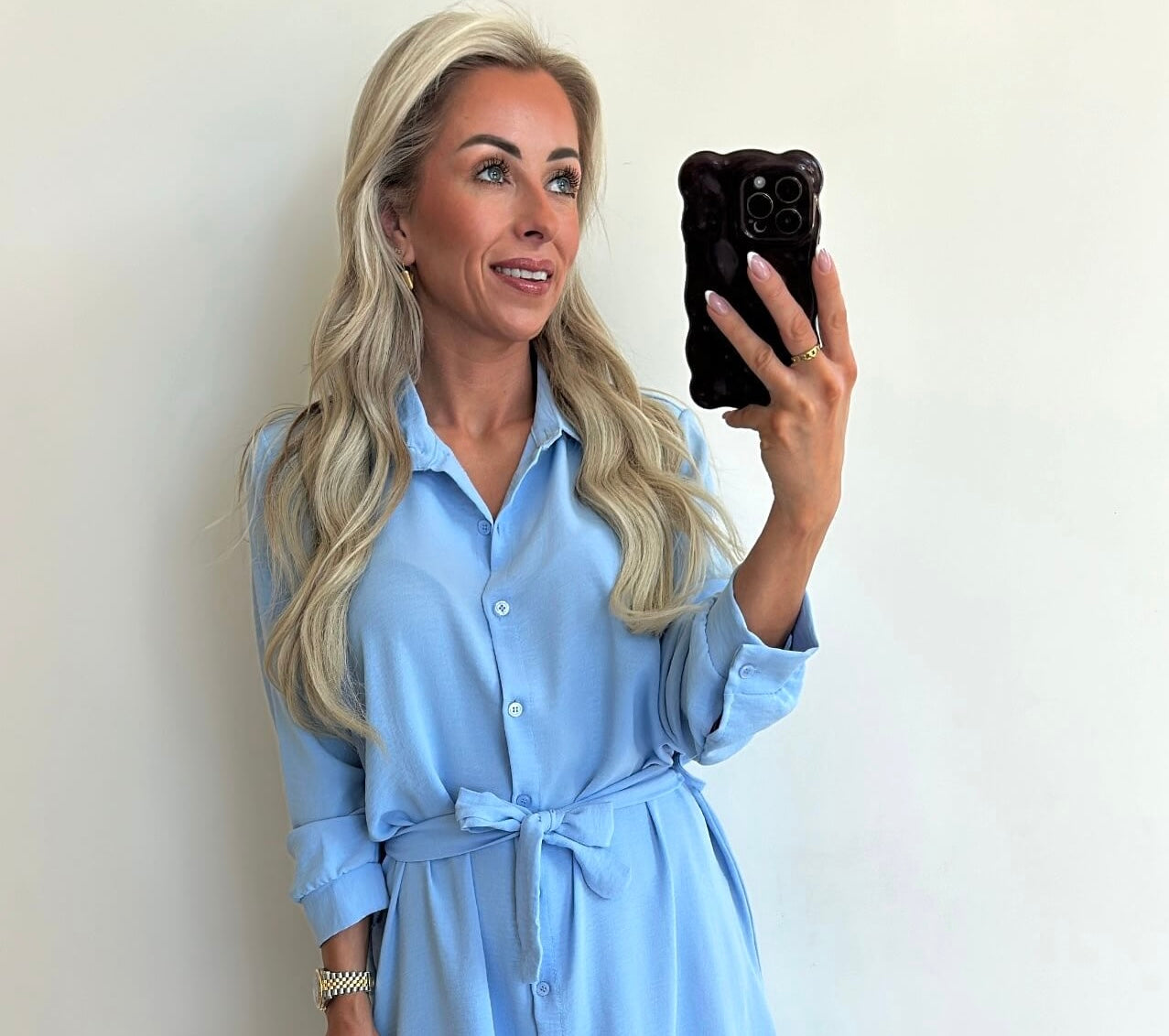 SOPHIE Dress Short - blue