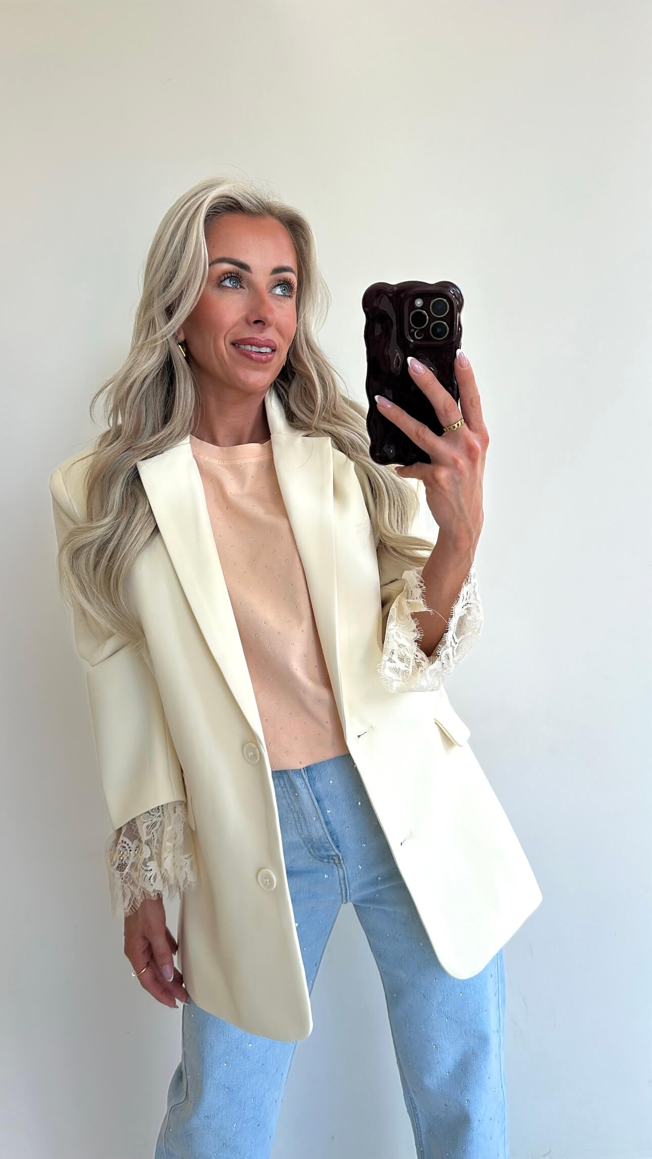 STELLA Blazer - vanilla yellow