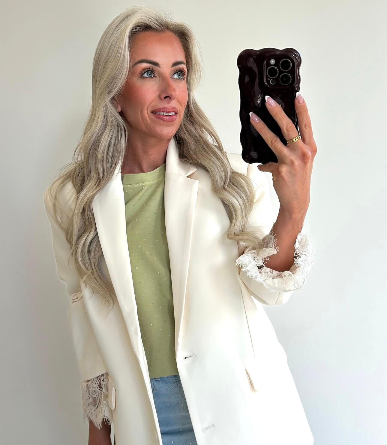 STELLA Blazer - ecru/beige