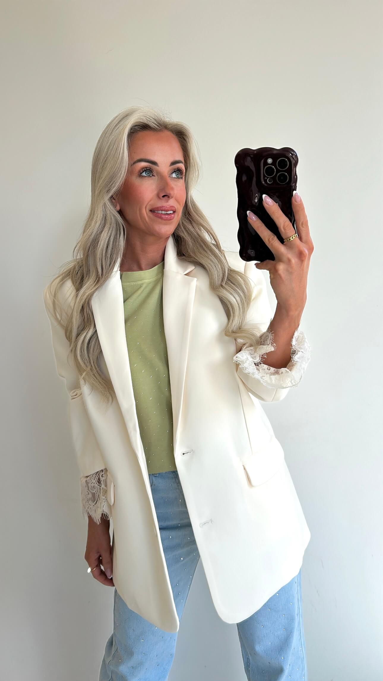 STELLA Blazer - ecru/beige