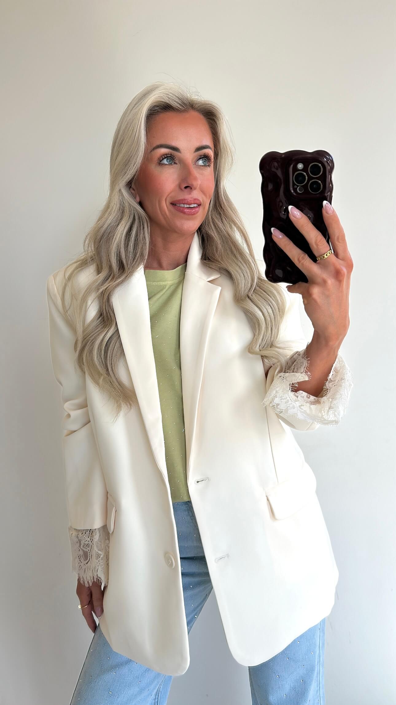 STELLA Blazer - ecru/beige