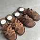 SOLANGE Slippers - Mokka