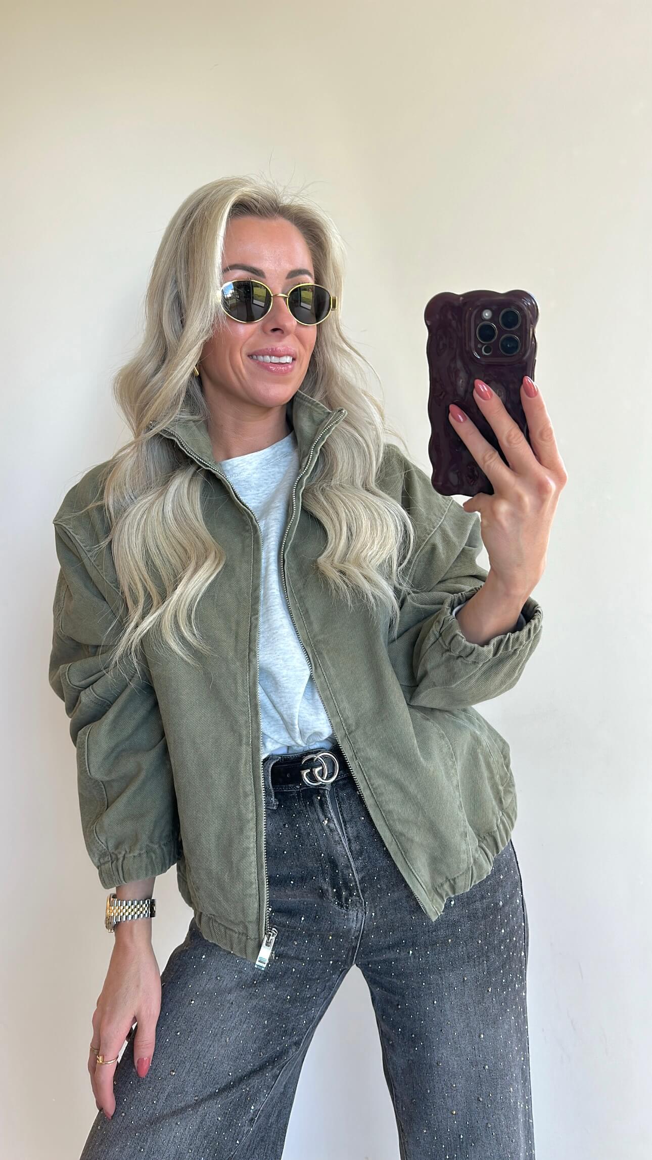 JACKIE Jacket - khaki