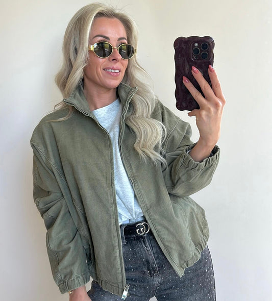 JACKIE Jacket - khaki