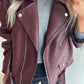 JAIMIE Jacket - burgundy