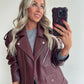 JAIMIE Jacket - burgundy
