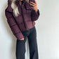 DREAM Downn Coat - burgundy