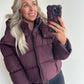 DREAM Downn Coat - burgundy