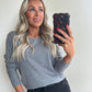 TESS Longsleeve Top - grey