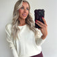 TESS Longsleeve Top - ecru