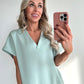 VIV Top - pastel green