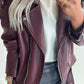 JAIMIE Jacket - burgundy