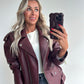 JAIMIE Jacket - burgundy