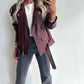 JAIMIE Jacket - burgundy