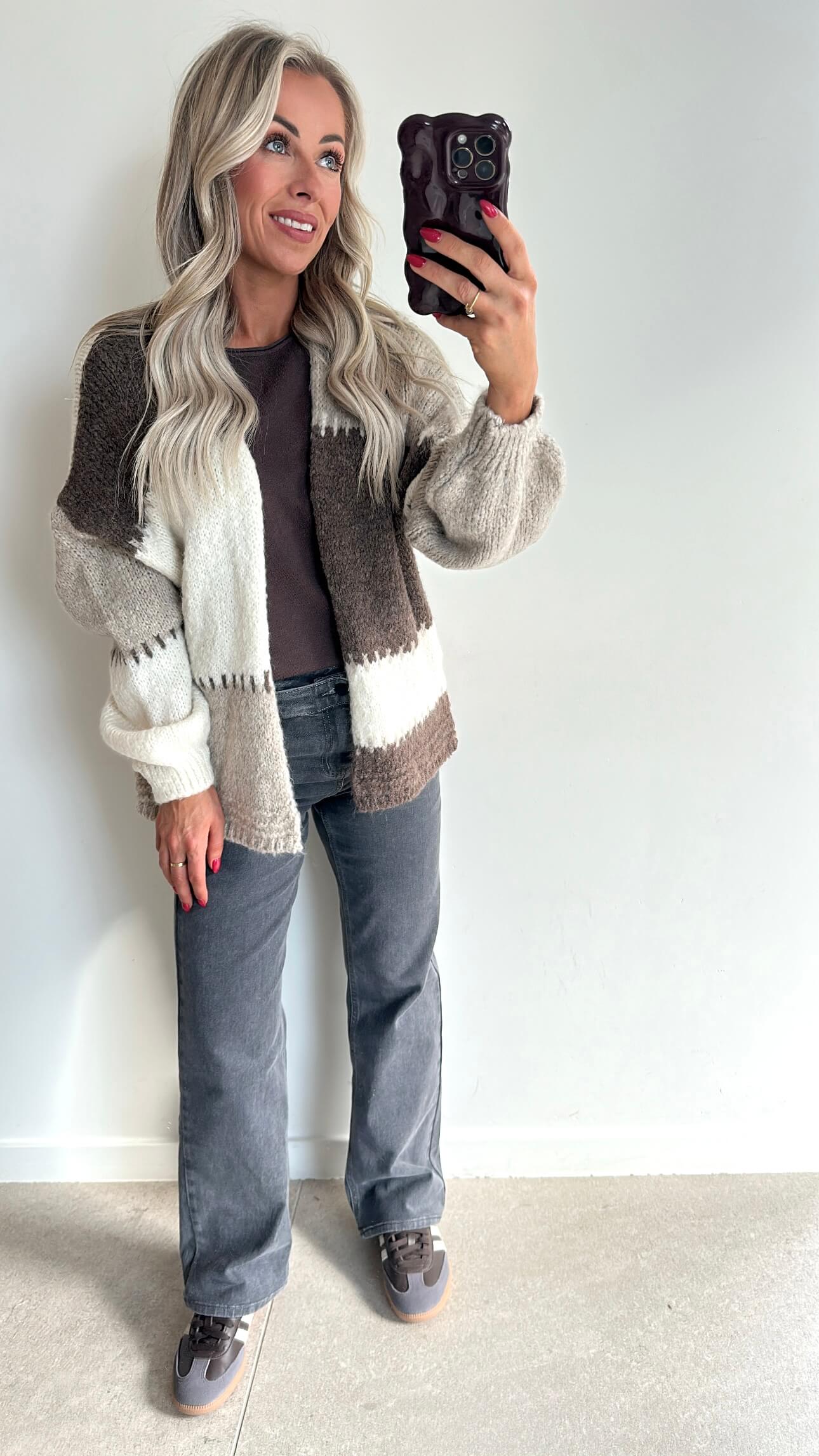 CAMMIE Cardigan - beige